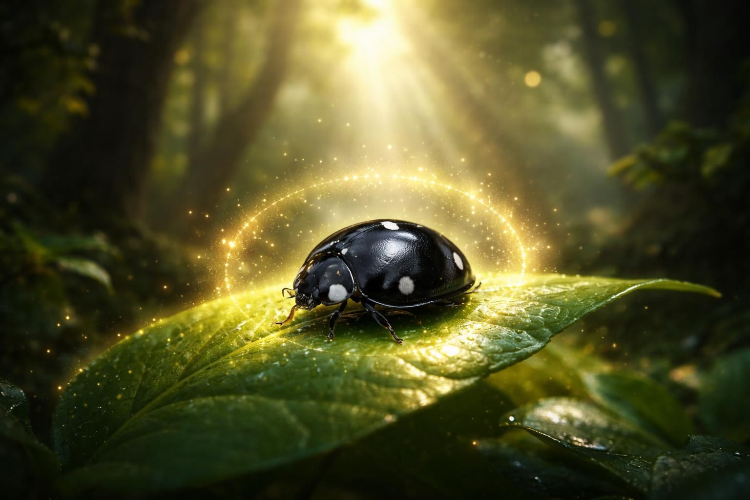 découvrez la signification ésotérique de la coccinelle noire et explorez les mystères qu'elle renferme, entre symboles mystiques et secrets révélés.