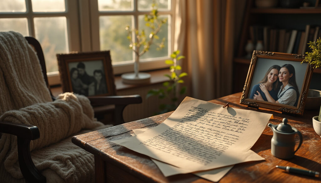 découvrez comment écrire une lettre d'adieu touchante et sincère à votre mamie, pour lui exprimer tout votre amour et vos souvenirs précieux dans cette étape émouvante.