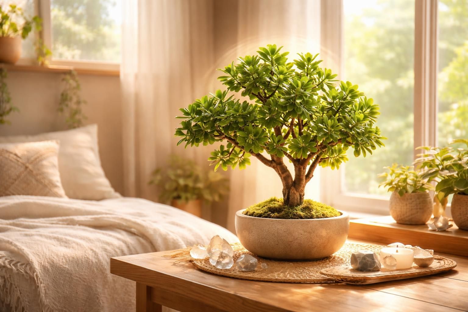 découvrez comment la signification spirituelle d'un arbre de jade dans votre chambre peut harmoniser vos énergies et favoriser bien-être et sérénité au quotidien.