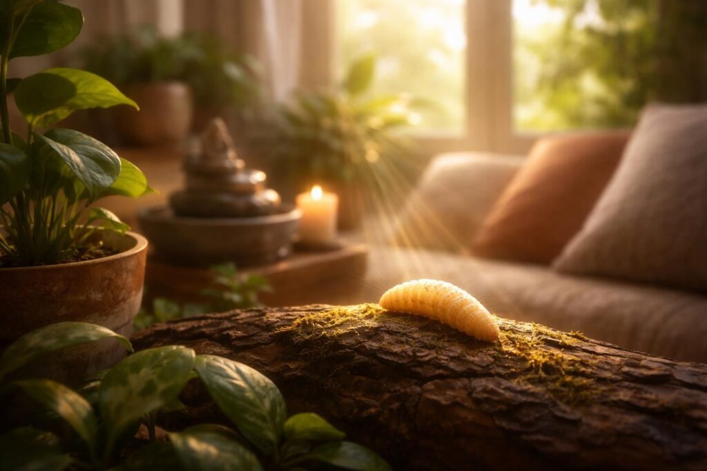 découvrez comment la présence d'un asticot dans votre maison peut refléter des messages spirituels et influencer votre équilibre émotionnel et votre bien-être intérieur.