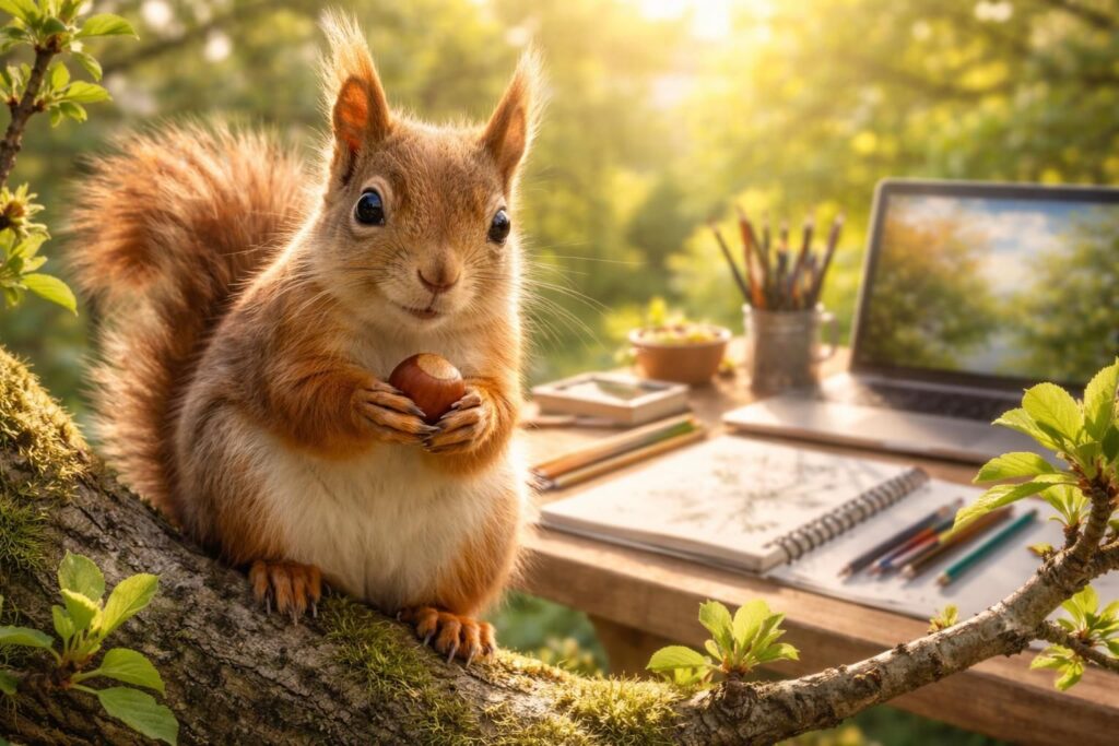 découvrez comment l'animal totem l'écureuil stimule notre créativité au quotidien en nous inspirant par son agilité, sa curiosité et sa capacité à préparer l'avenir.