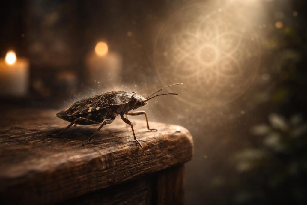 découvrez la signification spirituelle de la punaise marron dans la maison et explorez son symbolisme caché pour mieux comprendre son message et son impact dans votre espace de vie.