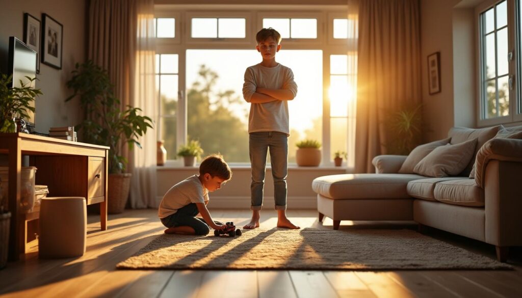 découvrez les mécanismes psychologiques de la jalousie chez l'aîné et comment elle influence la dynamique de pouvoir au sein de la fratrie.