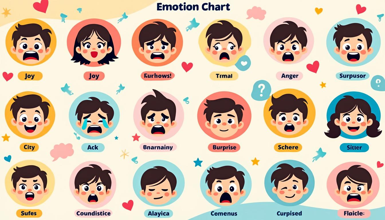 d&eacute;couvrez le tableau des &eacute;motions en pdf, un guide pratique con&ccedil;u pour aider les enfants et les adolescents &agrave; comprendre et g&eacute;rer leurs &eacute;motions facilement.