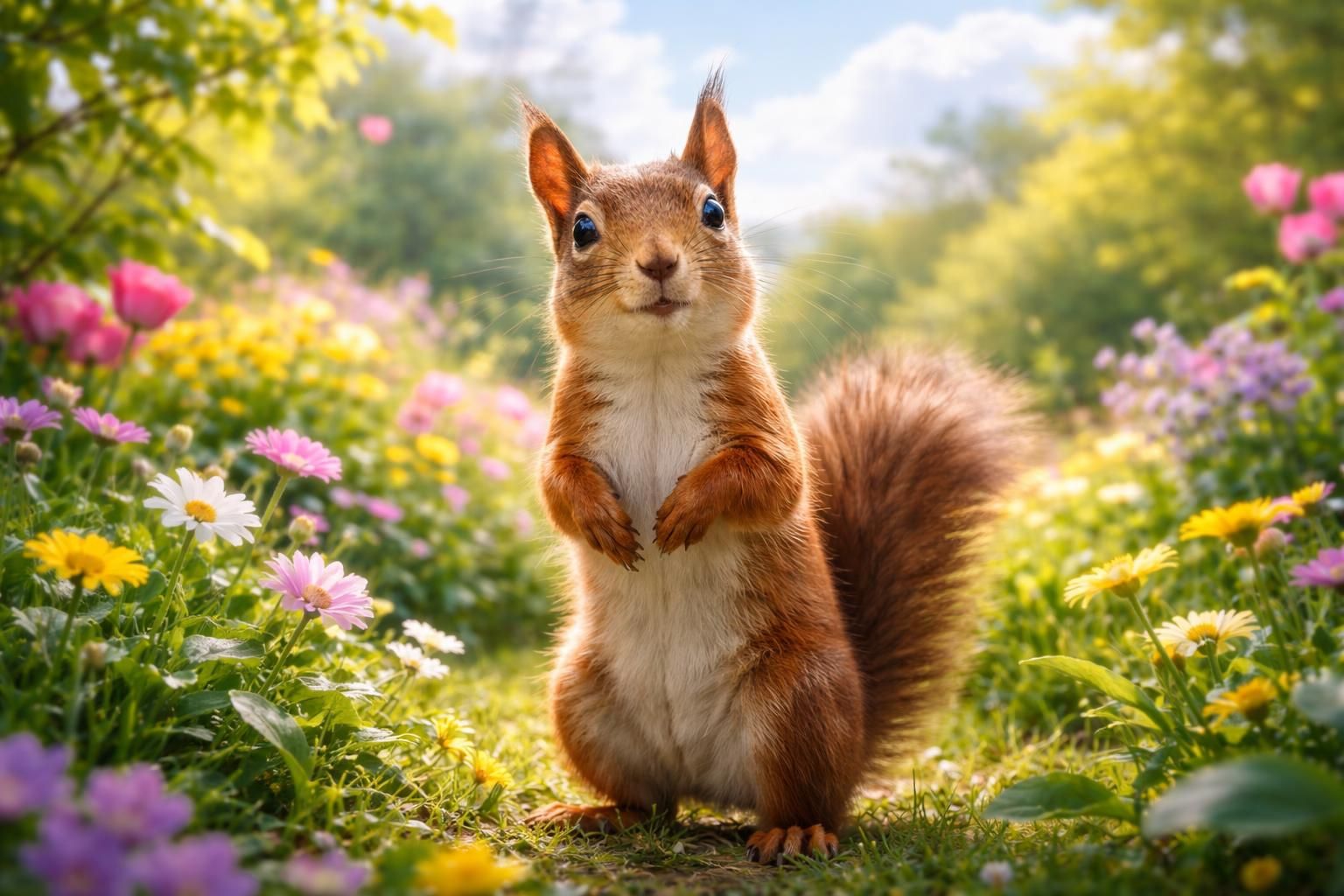 découvrez la signification de la présence d'un écureuil dans votre jardin et comment elle peut symboliser le bonheur et la chance dans votre vie quotidienne.