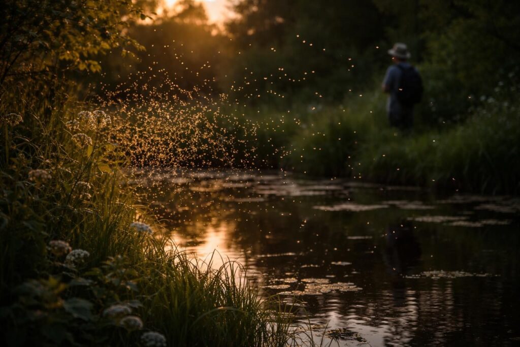 découvrez la signification et les présages associés à une invasion de moucherons dans ce guide complet, spécialement conçu pour les amateurs de nature et d'observations naturelles.